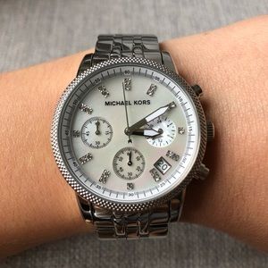 Michael Kors Stainless Steel Silver Watch